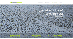Desktop Screenshot of greenplast.cl